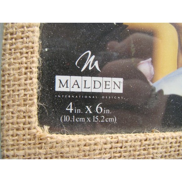 Distressed Wood Picture Frame Sage Green The Happy Couple 4X6 Photo Malden Int. - Picture 3 of 8